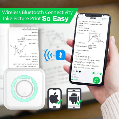 Wireless Mini Thermal Printer for Photos