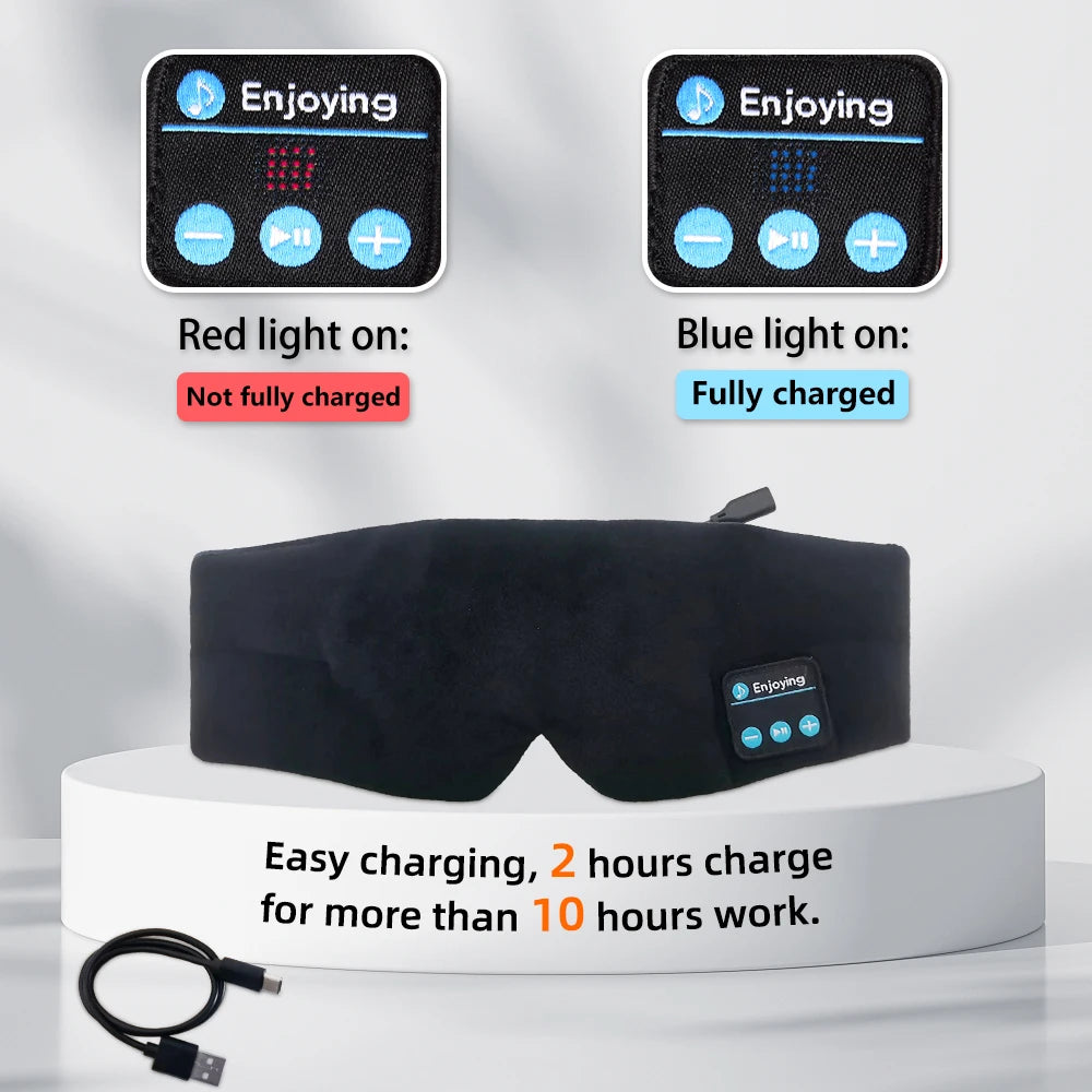 Bluetooth Sleeping Mask with Earphones