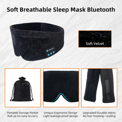 Bluetooth Sleeping Mask with Earphones