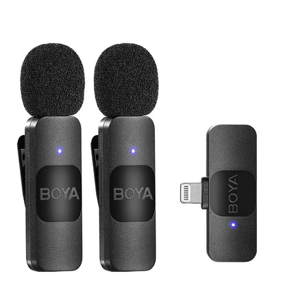 Mini Wireless Lavalier Microphone for Mobile