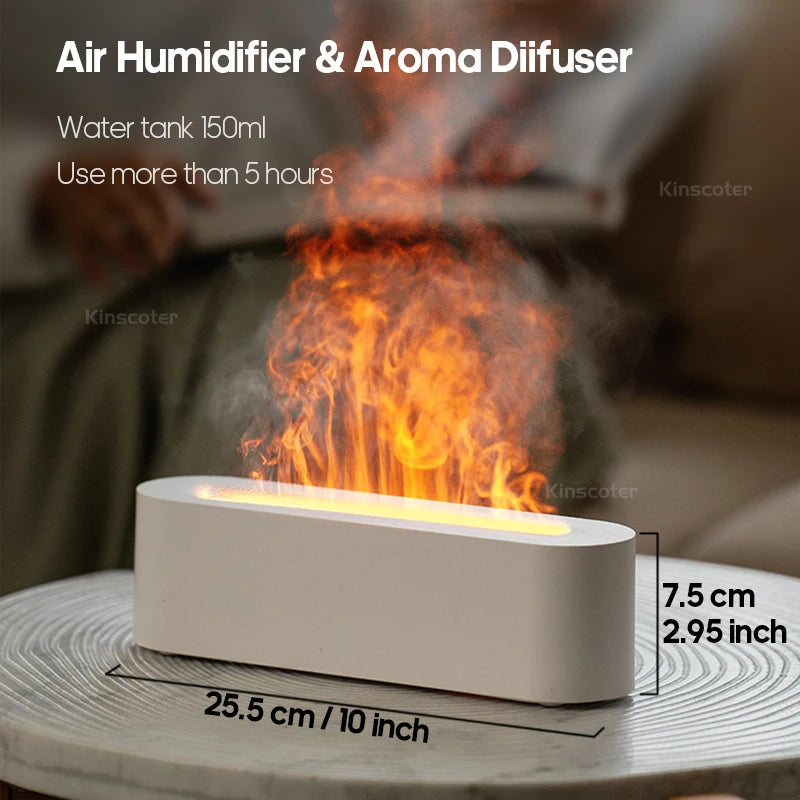 Flame Aroma Diffuser & Humidifier