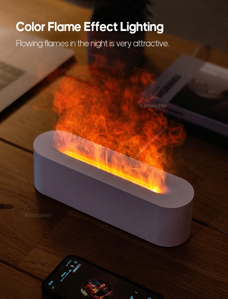 Flame Aroma Diffuser & Humidifier