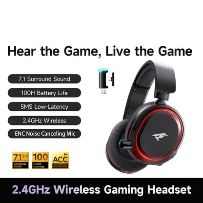 Wireless Gaming Bluetooth Headphones