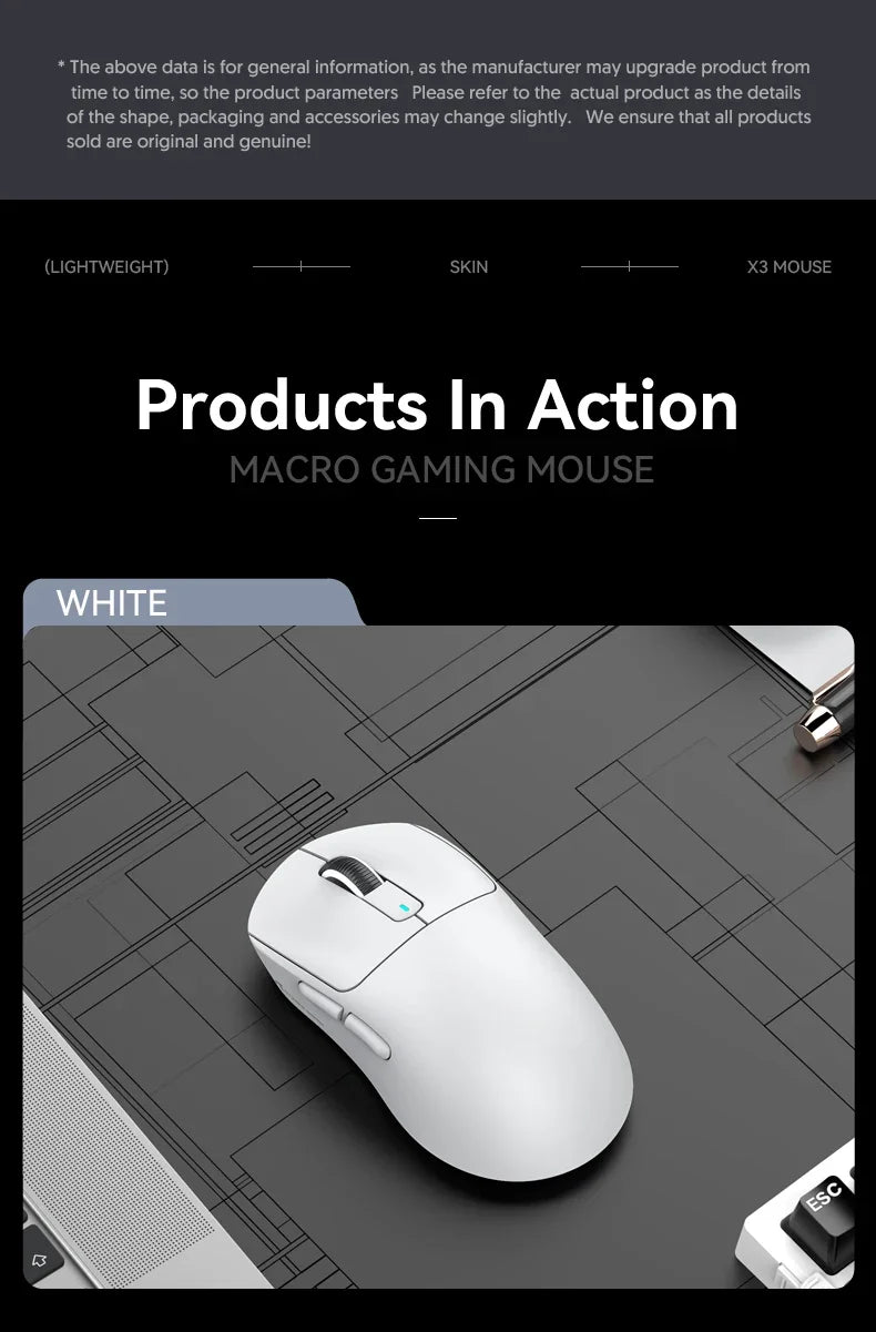 Tri-Mode Wireless Gaming Mouse