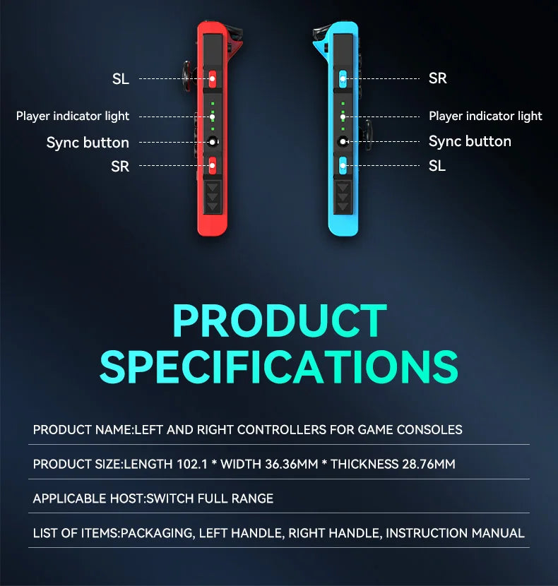 Wireless Bluetooth Joystick with RGB Lighting