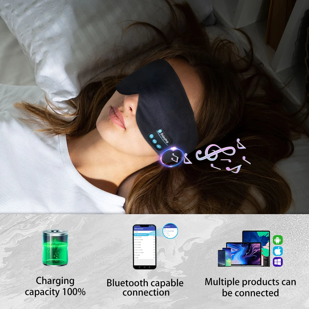 Bluetooth Sleeping Mask with Earphones