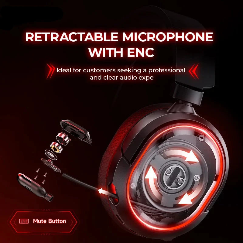 Wireless Gaming Bluetooth Headphones