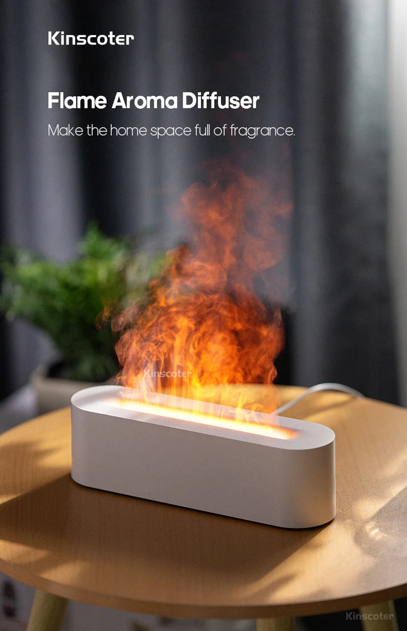 Flame Aroma Diffuser & Humidifier