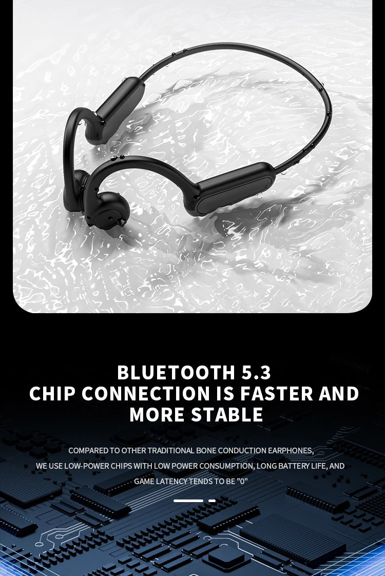 Wireless Bone Conduction Sport Headphones